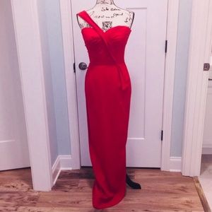 Vintage Red Gown